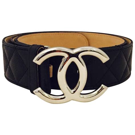 chanel non leather|genuine leather chanel belt women.